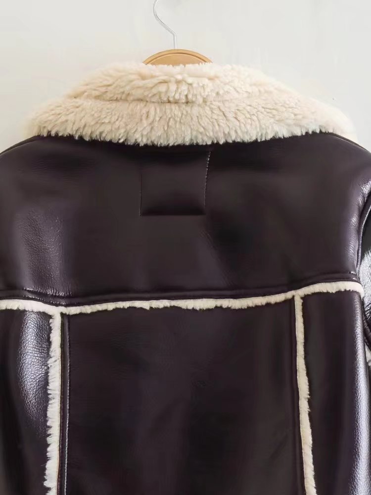 Veste de fourrure pour femme